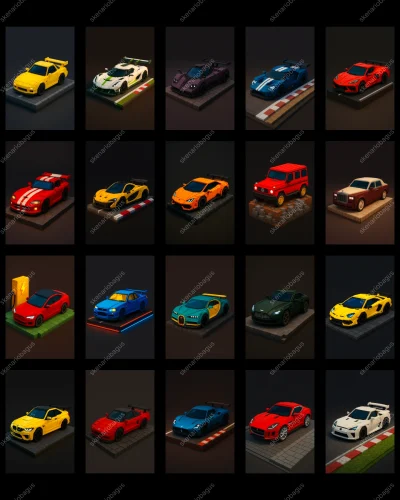 GPTI039 - Voxel Cars$ - 01